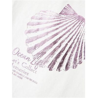 name it T-Shirt Muschel weiss name it T-Shirt Muschel weiss