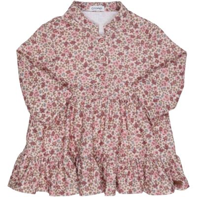Gymp Cordkleid langarm Blumen mehrfarbig Gymp Cordkleid langarm Blumen mehrfarbig