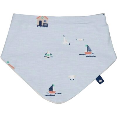 Feetje Dreieckstuch Maritim hellblau mehrfarbig Feetje Dreieckstuch Maritim hellblau mehrfarbig