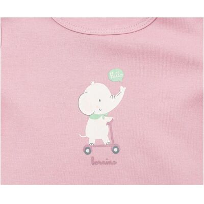 Bornino T-Shirt Elefant rosa 74/80 Bornino T-Shirt Elefant rosa 74/80