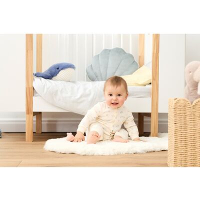 Bornino Schlafoverall Aqua Friends natur 74/80 unisex Bornino Schlafoverall Aqua Friends natur 74/80 unisex