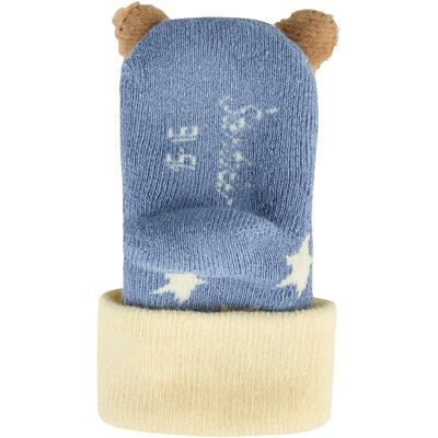 Sterntaler Rasselsocken Bär blau mehrfarbig Sterntaler Rasselsocken Bär blau mehrfarbig