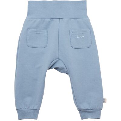 Bornino Jogginghose mit Po-Applikation Kugelfisch blau 62/68 unisex Bornino Jogginghose mit Po-Applikation Kugelfisch blau 62/68 unisex
