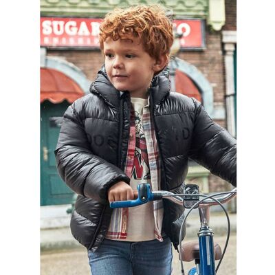 Mayoral Steppjacke mit Kapuze Cool Kids schwarz Mayoral Steppjacke mit Kapuze Cool Kids schwarz