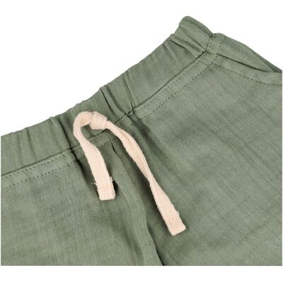 Maximo Musselin-Shorts gruen 86/92 Maximo Musselin-Shorts gruen 86/92