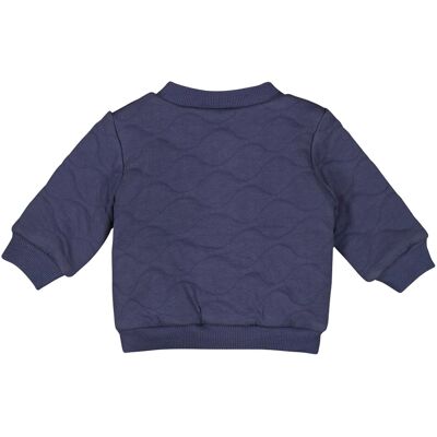 Feetje Wende-Collegejacke Fische gequiltet blau Feetje Wende-Collegejacke Fische gequiltet blau