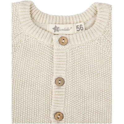 Sterntaler Strickjacke mit Mitwachsbündchen natur unisex Sterntaler Strickjacke mit Mitwachsbündchen natur unisex