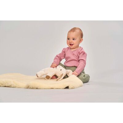 Sense Organics Wickelbody langarm Rippqualität rosa 62/68 Sense Organics Wickelbody langarm Rippqualität rosa 62/68