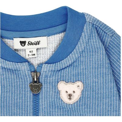 Steiff Collegejacke Bär blau Steiff Collegejacke Bär blau