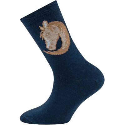 Ewers 2er-Pack Socken Pferd Hufeisen blau rosa mehrfarbig 23/26 Ewers 2er-Pack Socken Pferd Hufeisen blau rosa mehrfarbig 23/26