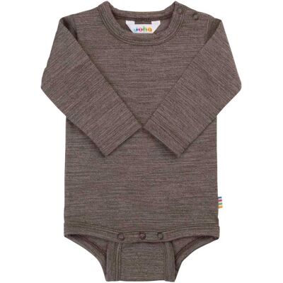 Joha Woll-Body langarm braun 68/74 unisex Joha Woll-Body langarm braun 68/74 unisex
