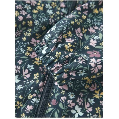 name it Windbreaker mit abnehmbarer Kapuze Blumen blau mehrfarbig name it Windbreaker mit abnehmbarer Kapuze Blumen blau mehrfarbig