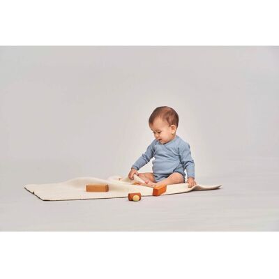 Sense Organics Wickelbody langarm Rippqualität hellblau 74 Sense Organics Wickelbody langarm Rippqualität hellblau 74