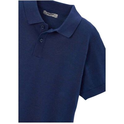 Mayoral Polo-T-Shirt Feinstrick blau Mayoral Polo-T-Shirt Feinstrick blau