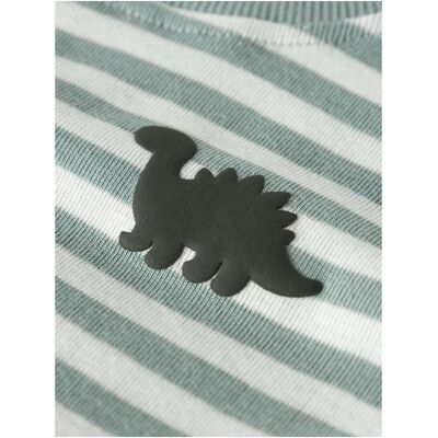 name it Shirt langarm Ringel Dino gruen natur name it Shirt langarm Ringel Dino gruen natur