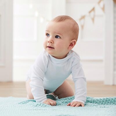 Bornino Body langarm Rollkragen weiss 74/80 unisex Bornino Body langarm Rollkragen weiss 74/80 unisex
