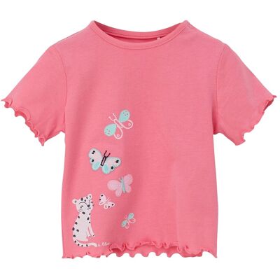 s.Oliver T-Shirt Leopard Schmetterlinge pink s.Oliver T-Shirt Leopard Schmetterlinge pink