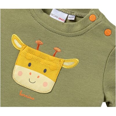 Bornino T-Shirt Giraffe gruen 62/68 unisex Bornino T-Shirt Giraffe gruen 62/68 unisex