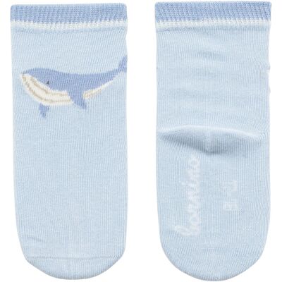Bornino 3er-Pack Socken hellblau natur 19/22 unisex Bornino 3er-Pack Socken hellblau natur 19/22 unisex