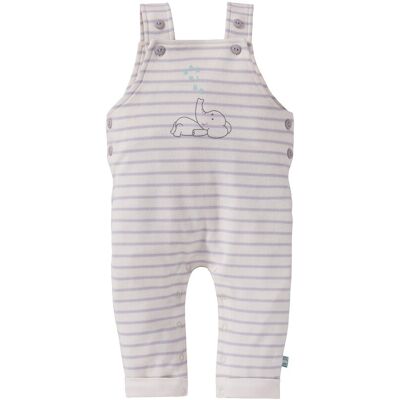 Bornino 2-tlg. Set Latzhose mit Shirt Elefant natur 50/56 unisex Bornino 2-tlg. Set Latzhose mit Shirt Elefant natur 50/56 unisex
