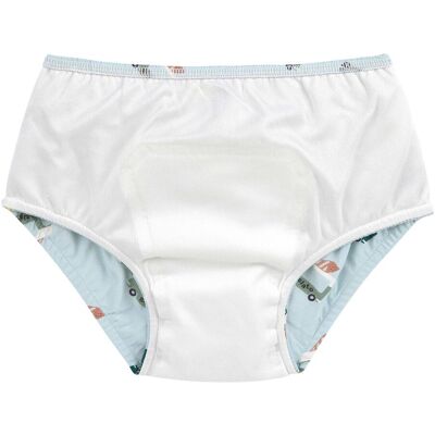 Lässig Badewindelhose Eiswagen hellblau mehrfarbig 62/68 Lässig Badewindelhose Eiswagen hellblau mehrfarbig 62/68