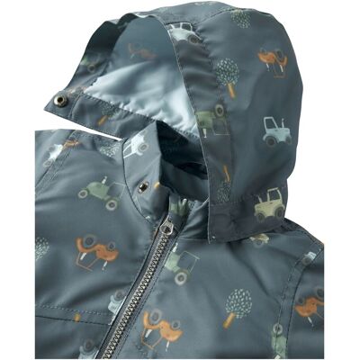name it Windbreaker mit abnehmbarer Kapuze Traktoren blau mehrfarbig name it Windbreaker mit abnehmbarer Kapuze Traktoren blau mehrfarbig