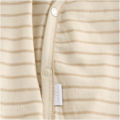 Noppies Wickelbody langarm Ringel natur mehrfarbig unisex Noppies Wickelbody langarm Ringel natur mehrfarbig unisex