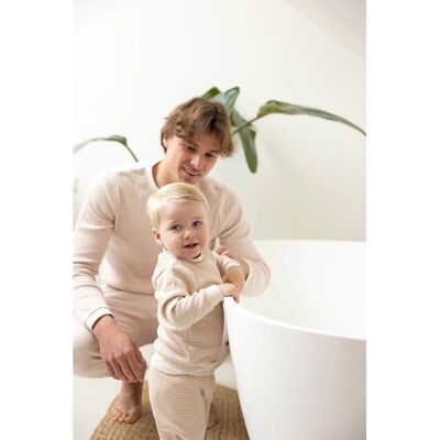 Feetje 2-tlg. Set Sweatshirt und Jogginghose Waffelpiqué-Optik mehrfarbig unisex Feetje 2-tlg. Set Sweatshirt und Jogginghose Waffelpiqué-Optik mehrfarbig unisex