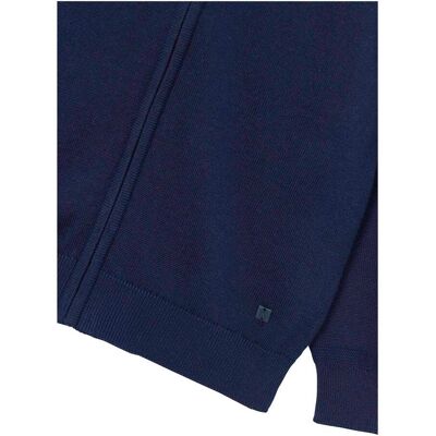 Mayoral Strickjacke mit Reißverschluss blau Mayoral Strickjacke mit Reißverschluss blau