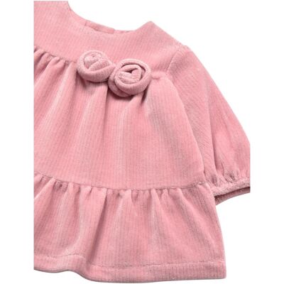 Mayoral Softcord-Kleid langarm Glitzer rosa Mayoral Softcord-Kleid langarm Glitzer rosa