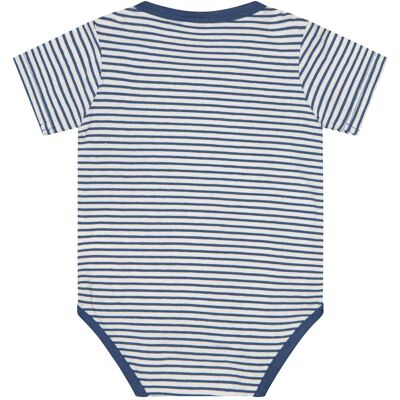 Salt and Pepper 2er-Pack Bodys kurzarm Safari blau natur unisex Salt and Pepper 2er-Pack Bodys kurzarm Safari blau natur unisex