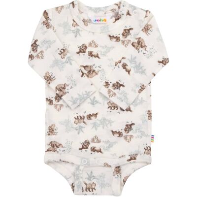 Joha Woll-Body langarm Biber natur mehrfarbig 56/62 unisex Joha Woll-Body langarm Biber natur mehrfarbig 56/62 unisex