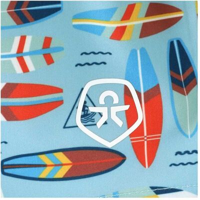 Colorkids Badeshorts Surfbretter hellblau mehrfarbig Colorkids Badeshorts Surfbretter hellblau mehrfarbig