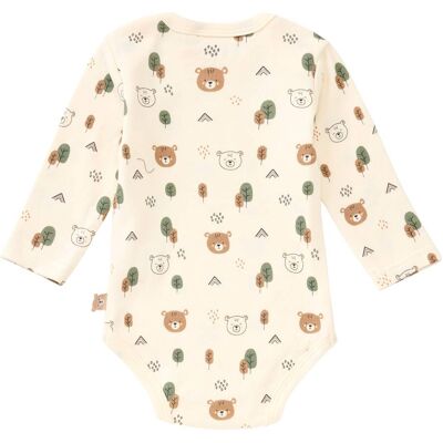 Bornino 5er-Pack Bodys langarm Tiny Forest blau beige 62/68 unisex Bornino 5er-Pack Bodys langarm Tiny Forest blau beige 62/68 unisex