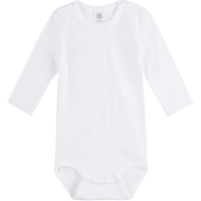 Sanetta Body langarm weiß weiss unisex Sanetta Body langarm weiß weiss unisex