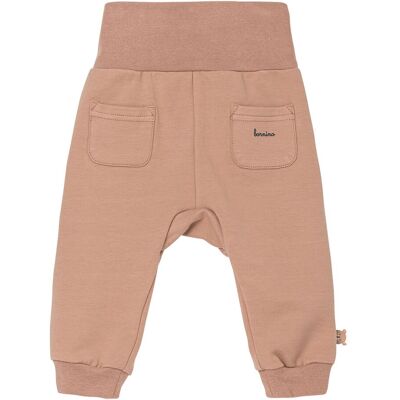 Bornino Jogginghose mit Po-Applikation Bär braun 98/104 unisex Bornino Jogginghose mit Po-Applikation Bär braun 98/104 unisex