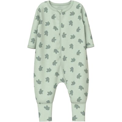 name it 2er-Pack Schlafoveralls mit Klappfuß Elefanten gruen unisex name it 2er-Pack Schlafoveralls mit Klappfuß Elefanten gruen unisex