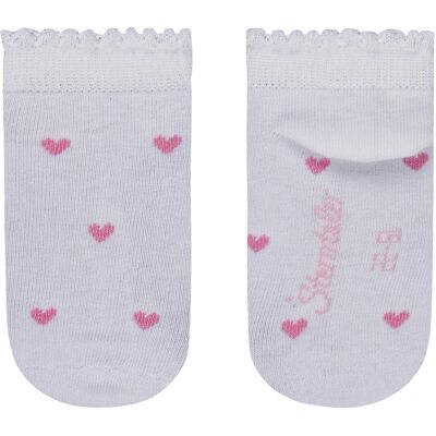 Sterntaler 3er-Pack Sneakersocken Zebra Herzen rosa weiss 17/18 Sterntaler 3er-Pack Sneakersocken Zebra Herzen rosa weiss 17/18