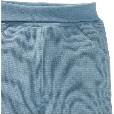 Bornino Jogginghose Waffelpiqué blau 74/80 Bornino Jogginghose Waffelpiqué blau 74/80