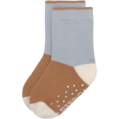Lässig 2er-Pack ABS-Socken braun hellblau mehrfarbig 27/30 unisex Lässig 2er-Pack ABS-Socken braun hellblau mehrfarbig 27/30 unisex
