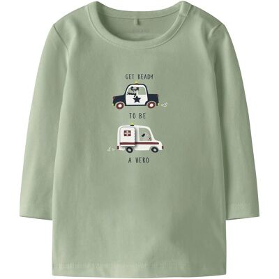 name it Shirt langarm Autos gruen name it Shirt langarm Autos gruen