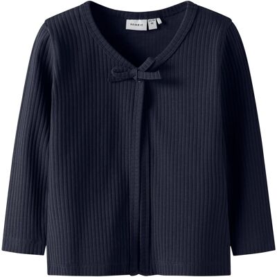 name it Sweatjacke Rippqualität blau name it Sweatjacke Rippqualität blau