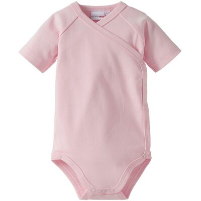 Bornino 3er-Pack Wickelbodys kurzarm rosa 50/56 Bornino 3er-Pack Wickelbodys kurzarm rosa 50/56