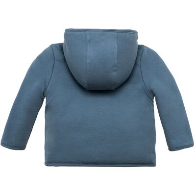 Bornino Wendejacke Ringel Bär blau natur 86/92 Bornino Wendejacke Ringel Bär blau natur 86/92