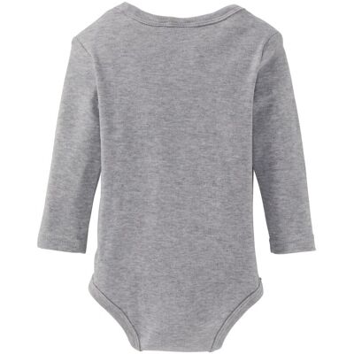 Bornino 3er-Pack Bodys langarm grau 86/92 unisex Bornino 3er-Pack Bodys langarm grau 86/92 unisex