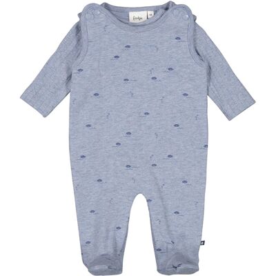 Feetje Strampler-Set Fische blau Feetje Strampler-Set Fische blau