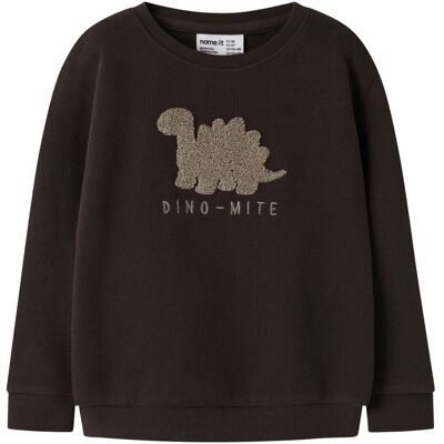 name it Sweatshirt Dino braun name it Sweatshirt Dino braun