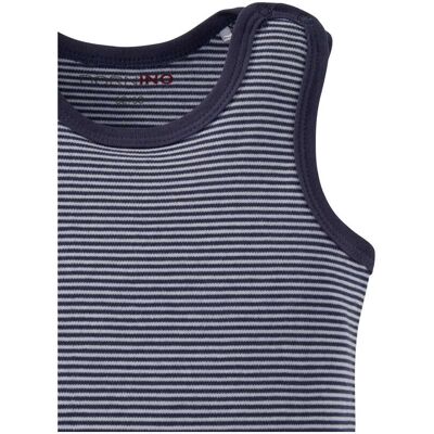 Bornino Strampler blau 62/68 Bornino Strampler blau 62/68