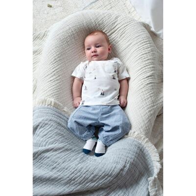 Feetje T-Shirt mit Tasche Maritim natur mehrfarbig Feetje T-Shirt mit Tasche Maritim natur mehrfarbig