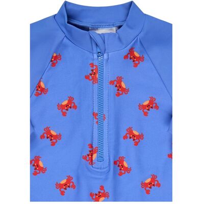 Sterntaler Badeshirt langarm mit UV-Schutz Krabben blau rot 74/80 Sterntaler Badeshirt langarm mit UV-Schutz Krabben blau rot 74/80